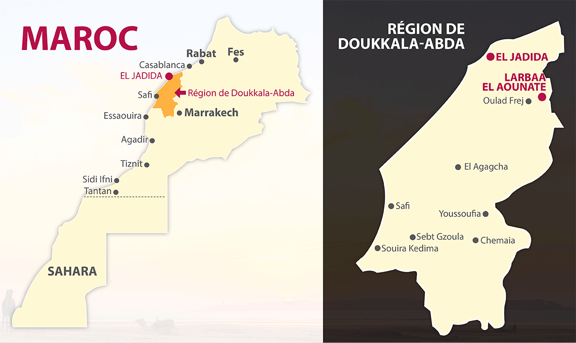 Solidarité Internationale Maroc - Cartes